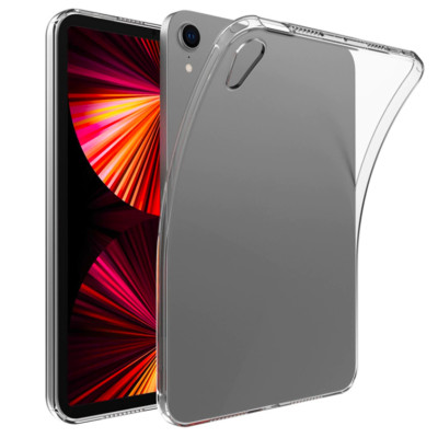 Ốp lưng silicon dẻo trong suốt dành cho iPad mini 7 - hàng nhập khẩu 