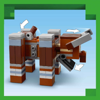 Đồ Chơi Lắp Ráp Trạm Canh Của Kẻ Cướp Và Quái Thú Ravager LEGO MINECRAFT 21278 (665 chi tiết)