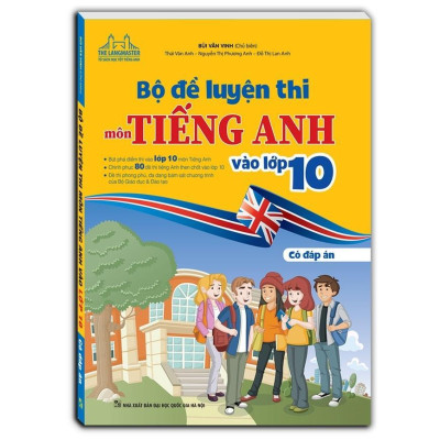 Sách - Bộ Đề Luyện Thi Môn Tiếng Anh Vào Lớp 10 + Take Note - Kiến Thức Luyện Thi Môn Tiếng Anh Vào 10 - Minh Thắng