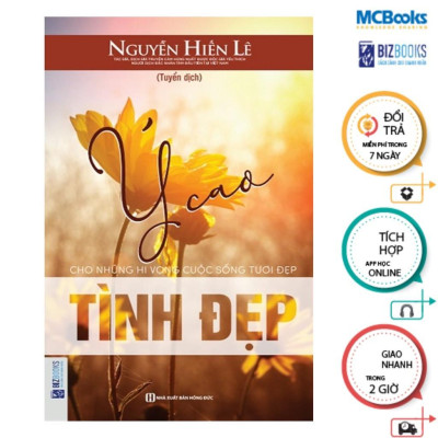 Sách - Ý Cao Tình Đẹp Sách Chữa Lành Cho Những Hy Vọng Cuộc Sống Tươi Đẹp - MCBooks