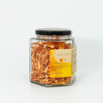 Đông trùng hạ thảo KOVI khô sấy thăng hoa 25g | Loại đẹp chất lượng cao tốt cho sức khỏe