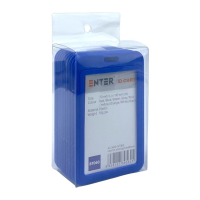 Bảng tên Enter BT060 54x86mm 1 mặt đứng