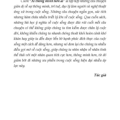 Ai Thông Minh Hơn Ai (Tái bản 2024)