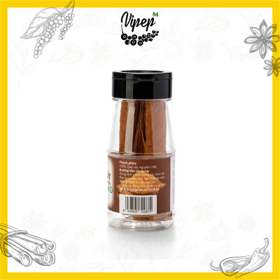 Quế Thanh Cạo Vỏ Gia Vị Vipep Hũ Nhựa 20g - Gia vị Vipep