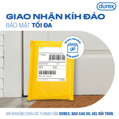 Bao Cao Su Durex Invisible Extra Thin Extra Sensitive (Hộp 10 Cái)