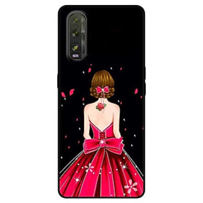 Ốp lưng dành cho Oppo Find X2 mẫu Cô Gái Xăm Hoa