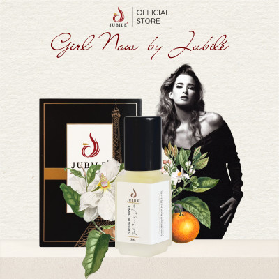 Girl Now by Jubilé - Tinh dầu nước hoa Pháp Nữ Minisize Dạng lăn 3ml Thơm Lâu, Sang Trọng, Quyến Rũ