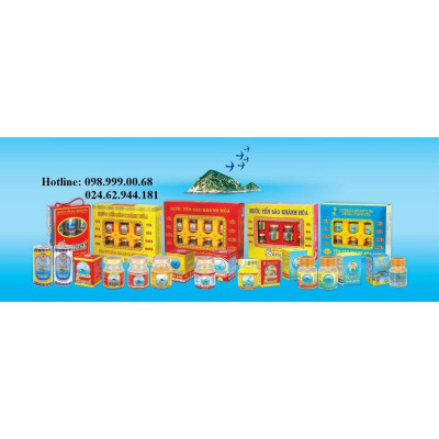 YẾN SANEST KHÁNH HÒA NHÂN SÂM 70 ML HỘP 6 LỌ.-21%
