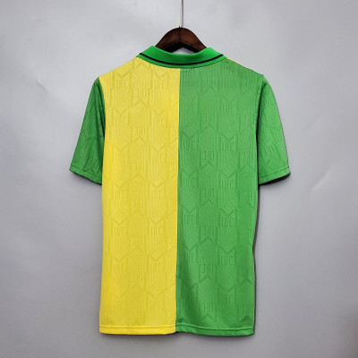 Áo Bóng Đá Retro Manchester United 1992 - Sân Khách bản cao cấp vải Cotton Polyester