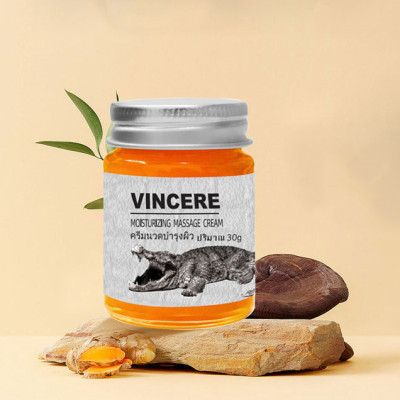 Kem giảm nhăn mặt Vincere mỡ cá sấu giảm sẹo lồi, sẹo lõm, sẹo thâm, sẹo phẫu thuật Thái Lan 30g