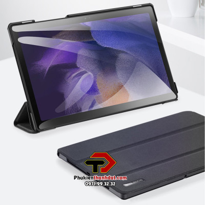 Bao da cho Samsung Galaxy Tab A8 10.5 inch 2021 X200 X205 chính hãng Dux Ducis Domo hít nam châm chắc chắn - Hàng chính hãng