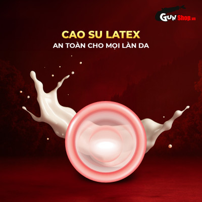 Bao cao su Shell Performax 6 in 1 - Kéo dài thời gian - Hộp 1 cái