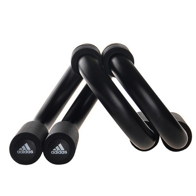 Dụng Cụ Hít Đất, Chống Đẩy Chính Hãng ADIDAS ADAC-12231 Push Up Bars (1 Cặp) - Chịu tải đến 150Kg
