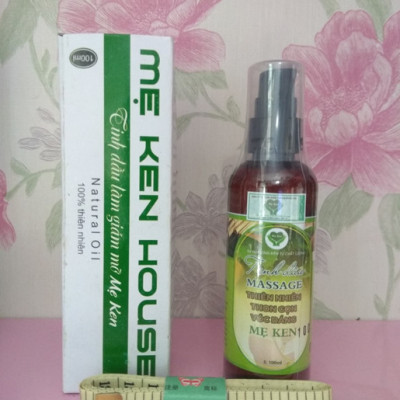 TINH DẦU MASSAGE THIÊN NHIÊN THON GỌN VÓC DÁNG MẸ KEN 100ml