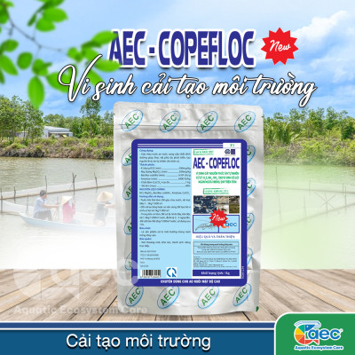 Vi sinh Copefloc New - Tạo thức ăn tự nhiên, gây màu nước đẹp cho ao nuôi
