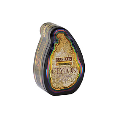 Trà Đen Ceylon Basilur Island Of Tea - Phiên Bản Trà đen Đặc Biệt 100g (Hộp Thiếc)