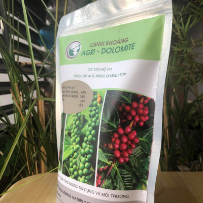 Canxi khoáng cải tạo pH đất (Túi 1kg)