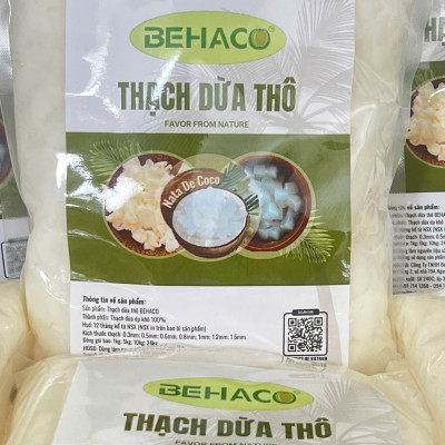 Thạch dừa thô BEHACO 15 ly, túi 1kg