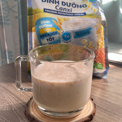 Combo 2 túi: Ngũ Cốc Dinh Dưỡng Canxi ít đường 400G + Ngũ Cốc Gạo Lứt No Sugar[đường ăn kiêng]400G(Tặng Kèm 1 Túi Yến Mạch 150G)