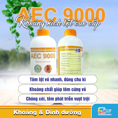 A-EC 9000: Giải pháp giúp tôm lột xác nhanh, vỏ cứng chắc, hạn chế rớt cục thịt cho tôm cá