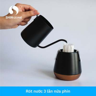 Cà phê SHIN Blend - SHIN Cà Phê - Phin giấy tiện lợi - Hộp 10 gói