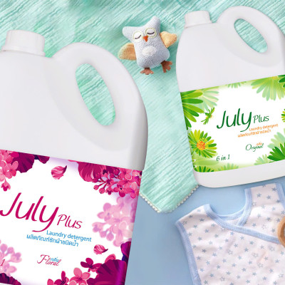 N­ước giặt xả cao cấp 6 in1 July Plus 3.5L - Hàng nhập khẩu Thái Lan