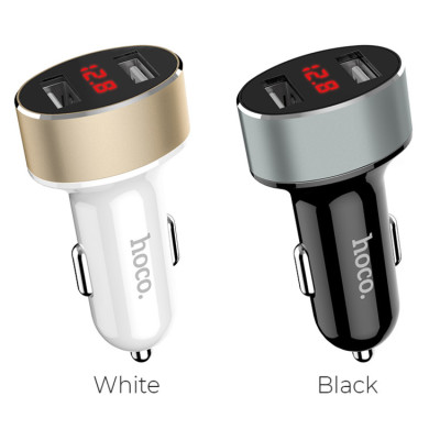 Tẩu sạc kép USB Z26 trên ô tô nhãn hiệu Hoco