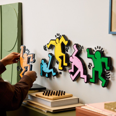 LEGO ART 31216 Đồ Chơi Lắp Ráp Nhân Vật Nhảy Múa Của Keith Haring (1773 chi tiết)
