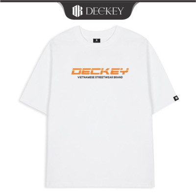 Áo Thun Cotton Unisex Nam Nữ Form Rộng DECKEY SCRATCH
