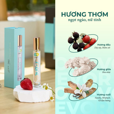 ĐẰM THẮM NGỌT NGÀO - Nước hoa nữ F-ONE BAKED BERRY PIE 10ml | EVOR