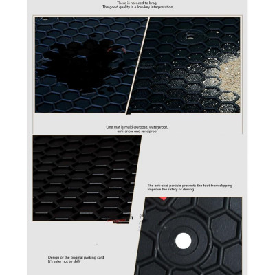 Thảm sàn, lót sàn cao su 3D cho KIA Morning 2012-2019