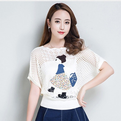 Áo len nữ Haint Boutique freesize tay cánh rơi AL57