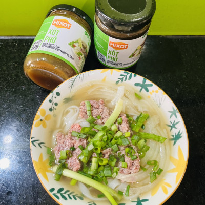 [VEGAN] XỐT PHỞ HiXOT hũ 220gram, gia vị hoàn chỉnh, không cần nêm nếm