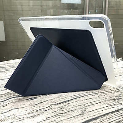 Bao da dành cho iPad Mini 7 , Mini 6 hiệu ONJESS lưng silicon gập tam giác hỗ trợ tắt mở màn hình - Hàng Nhập Khẩu