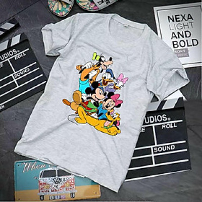 Áo thun chuột Mickey Donald xinh xắn  dễ thương chất thun đẹp