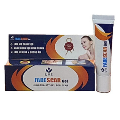 Gel Fadescar dưỡng ẩm, mờ sẹo, ngăn ngừa sẹo tuýp 10g