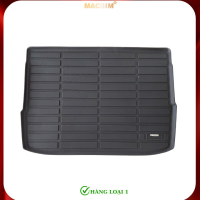 Thảm lót cốp xe ô tô Mitsubishi XFORCE nhãn hiệu Macsim chất liệu TPE cao cấp màu đen