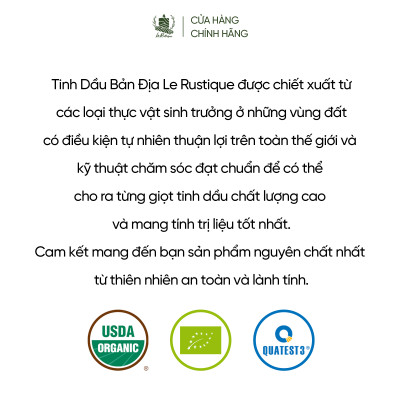 Tinh Dầu Hoa Nhài - 100% Nguyên Chất (Absolute) - Le Rustique - Tinh Dầu Bản Địa Ai Cập