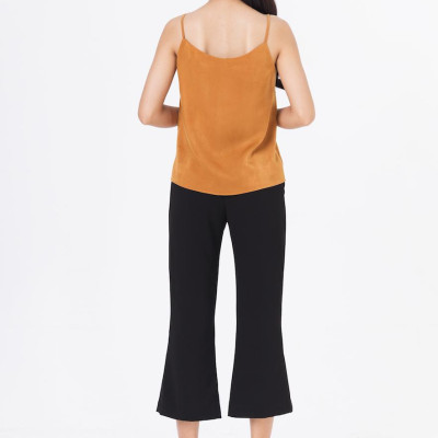 De Leah - Áo 2 Dây Cúc Bọc V