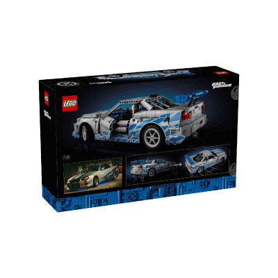 LEGO TECHNIC 42210 Đồ Chơi Lắp Ráp Xe Đua Nissan Skyline GT-R (R34) (1410 chi tiết)