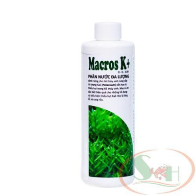 Phân nước PTV Macros K+ bổ sung kali potassium đa lượng trồng cây bể thủy sinh