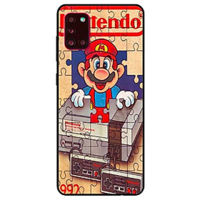 Ốp lưng dành cho Samsung A31 mẫu Mario Lego