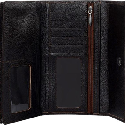 Ví Nữ Huy Hoàng HT3129 (9.5 x 19 cm) - Đen