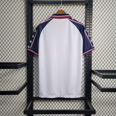 Áo Bóng Đá Retro Manchester City 1997 - Sân Khách bản cao cấp vải Cotton Polyester