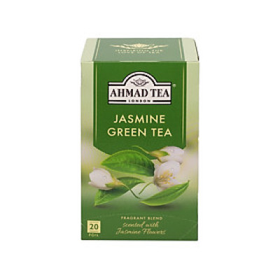 TRÀ XANH AHMAD ANH QUỐC - NHÀI (40g) - Jasmine Romance - Khách sạn, nhà hàng tiện dùng do có bao thiếc riêng
