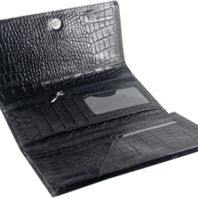 Ví Nữ Huy Hoàng HT3106 (9.5 x 19 cm) - Đen