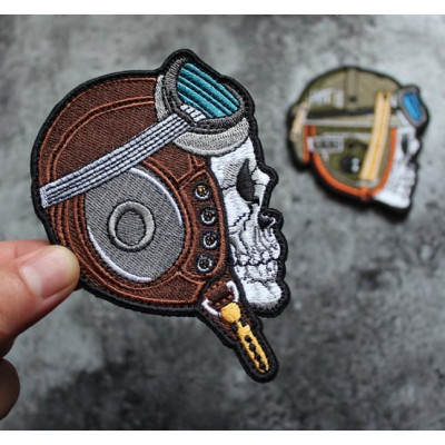 Patch vải velcro chiến binh dán ba lô, nón , quần áo , túi xách