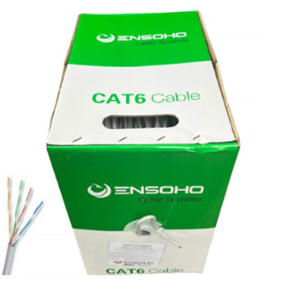 Cáp Mạng ENSOHO Cat 6 UTP EN-U6BC24 ( Đồng Nguyên Chất ) - Hàng Chính Hãng