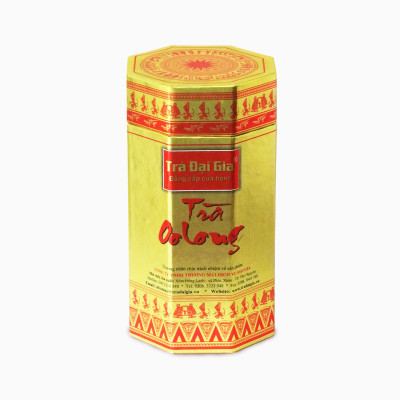 Trà Oolong (Ô Long) hộp bát giác 100g - Trà Đại Gia