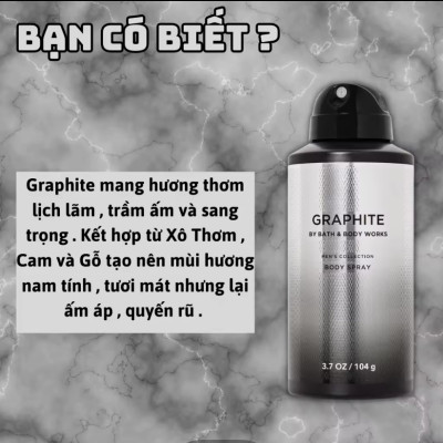 Body Mist Nam Bath And Body Work 104g - Body Spray Nam - Body Mist Nam Chính Hãng